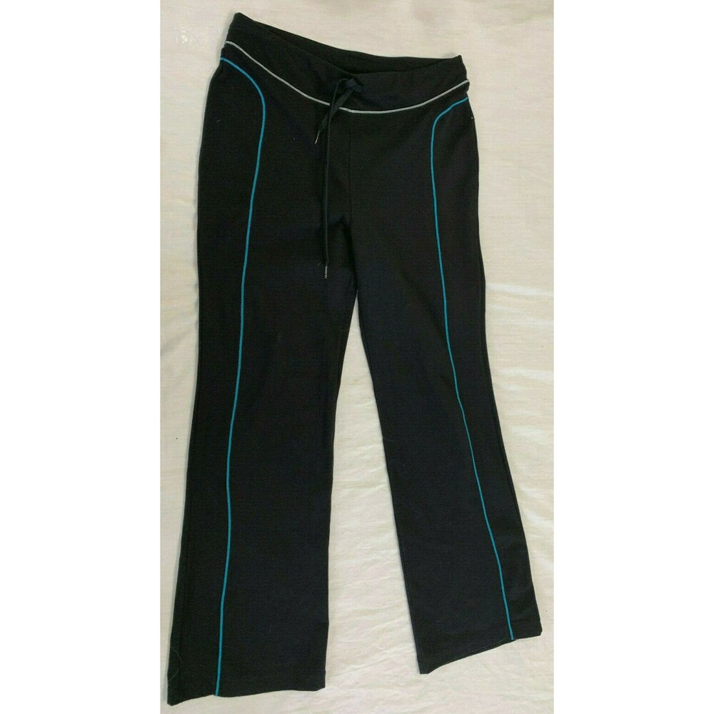 DANSKIN WOMENS ATHLETIC YOGA PANTS SIZE M